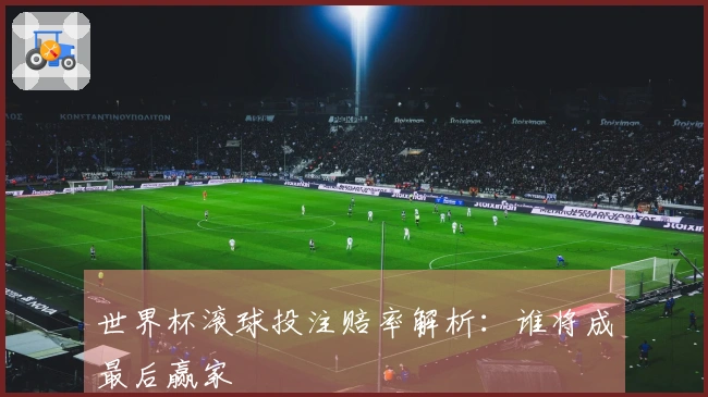 世界杯滚球投注赔率解析：谁将成最后赢家