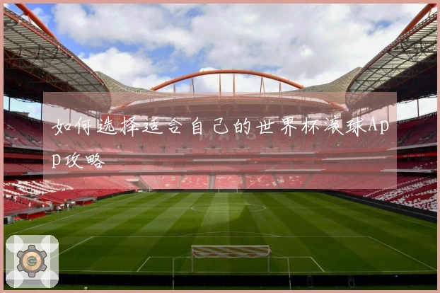 如何选择适合自己的世界杯滚球App攻略